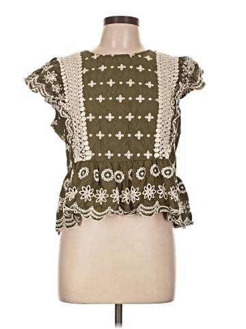 Jennifer & Grace Short Sleeve Blouse (view 1)