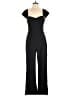 Crystal Sky Solid Black Jumpsuit Size L - photo 1