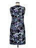 Connected Apparel Paisley Blue Cocktail Dress Size 14 - photo 2