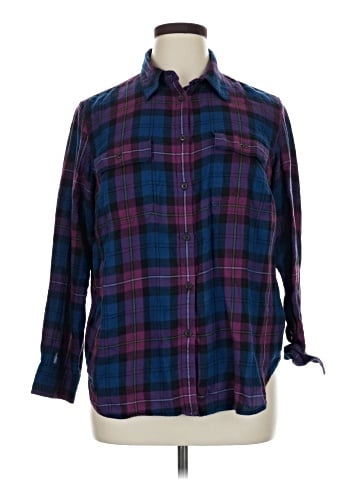 Chaps Long Sleeve Button-Down Shirt (view 1)