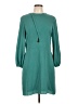 Tibi Solid Teal Casual Dress Size 10 - photo 1