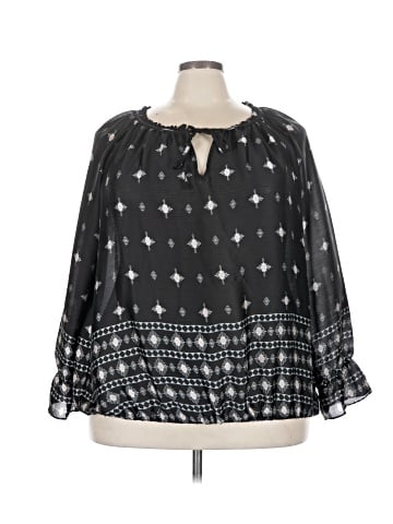 Cato 3/4 Sleeve Blouse (view 1)