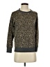 Splendid Animal Print Brown Pullover Sweater Size XS - photo 1