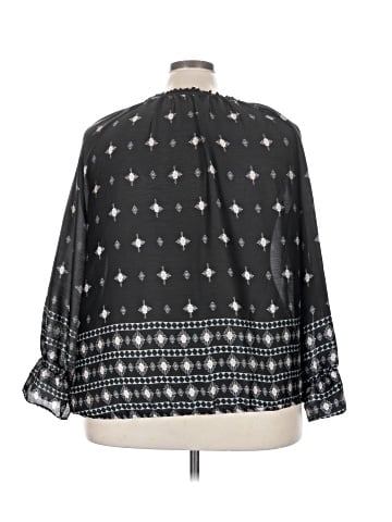 Cato 3/4 Sleeve Blouse (view 2)