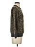 Splendid Animal Print Brown Pullover Sweater Size XS - photo 4