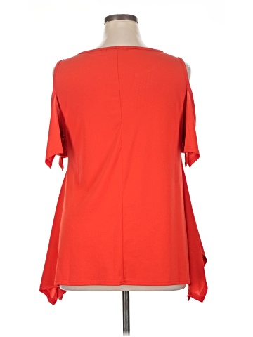 Belldini Short Sleeve Blouse (view 2)