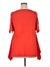 Belldini Orange Short Sleeve Blouse Size 0X - photo 2