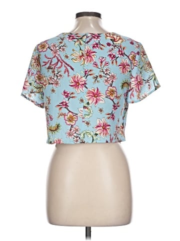 Material Girl Short Sleeve Blouse (view 2)
