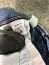 Ann Taylor LOFT Outlet Chevron-herringbone Blue Jeans Size 4 (petite) - photo 8