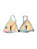 Triangl Print Teal Swimsuit Top Size S - photo 2