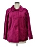 Talbots 100% Cotton Purple Coat Size 14 - photo 1