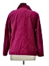 Talbots 100% Cotton Purple Coat Size 14 - photo 2