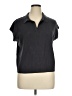 DKNY Gray Short Sleeve Polo Size XL - photo 1