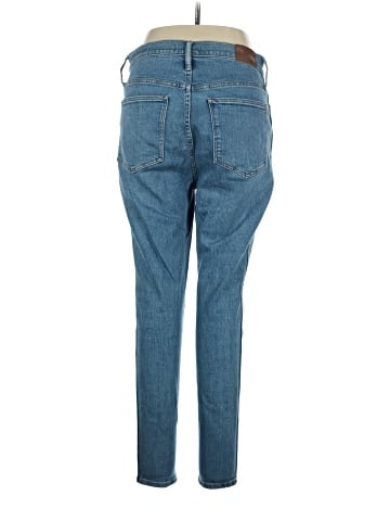 Madewell 10" High-Rise Skinny Jeans in Woodridge Wash (view 2)