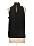 Veronica M. 100% Polyester Black Sleeveless Blouse Size L - photo 2