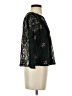 Zara Basic Black 3/4 Sleeve Blouse Size M - photo 4