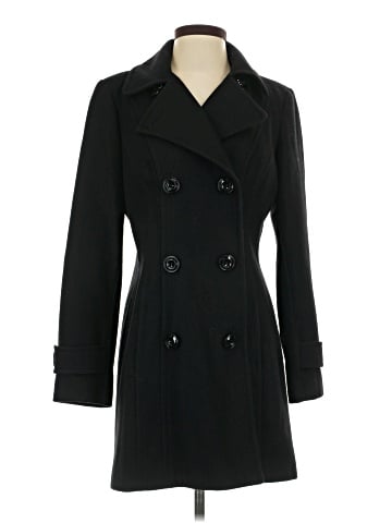 Anne Klein Wool Coat (view 1)