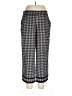 Max Studio Houndstooth Black Casual Pants Size XL - photo 1