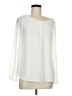 Naked Zebra 100% Polyester Ivory Long Sleeve Blouse Size M - photo 1