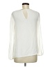 Naked Zebra 100% Polyester Ivory Long Sleeve Blouse Size M - photo 2