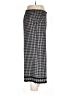 Max Studio Houndstooth Black Casual Pants Size XL - photo 4