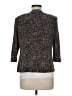 Alex Evenings Tweed Purple Blazer Size M - photo 2