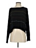 Peace Love World Stripes Black Pullover Sweater Size XS - photo 1