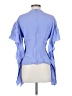Lewit 100% Viscose Blue 3/4 Sleeve Blouse Size XS - photo 2