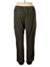 Como Blu Solid Green Casual Pants Size 1X - photo 2