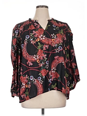 Cupio 3/4 Sleeve Blouse (view 1)