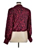 Express 100% Polyester Red Long Sleeve Blouse Size XL - photo 2