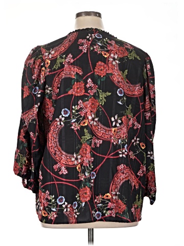 Cupio 3/4 Sleeve Blouse (view 2)