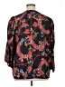 Cupio 100% Polyester Paisley Black 3/4 Sleeve Blouse Size XL - photo 2