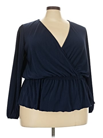 On 34th Long Sleeve Blouse (view 1)