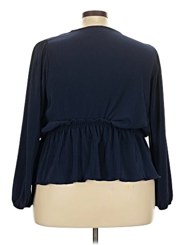 On 34th Long Sleeve Blouse (view 2)