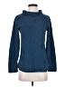 White Stuff 100% Cotton Blue Turtleneck Sweater Size UK 6 / US 2 - photo 1