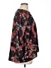 Cupio 100% Polyester Paisley Black 3/4 Sleeve Blouse Size XL - photo 4