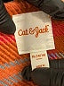 Cat & Jack 100% Polyester Orange Jacket Size 14 - 16 - photo 3