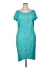 B. Smart Teal Cocktail Dress Size 16 - photo 1