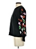 Essentiel Antwerp 100% Cotton Floral Black Sweatshirt Size Sm (1) - photo 5