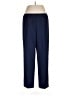 Bend Over 100% Polyester Solid Blue Casual Pants Size 20 (petite) - photo 1