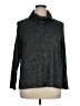 Cha Cha Vente 100% Rayon Gray Long Sleeve Top Size 1X - photo 1