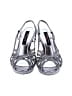 Nina Metallic Silver Sandals Size 7 1/2 - photo 2