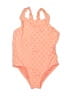 Old Navy Paisley Orange One Piece Swimsuit Size 4T - photo 1