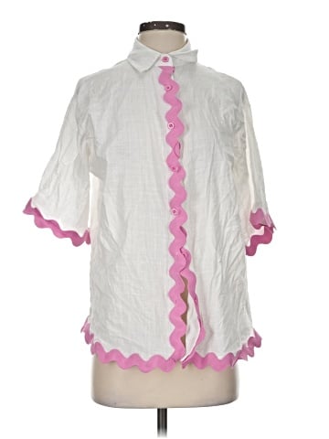 Petal and Pup Short Sleeve Blouse (view 1)