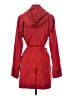 MICHAEL Michael Kors 100% Polyester Red Trenchcoat Size S - photo 2
