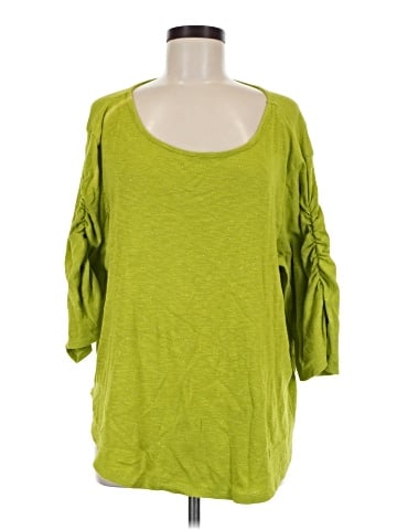 Ashley Stewart 3/4 Sleeve Top (view 1)
