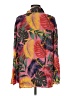 Talula 100% Rayon Tropical Pink Long Sleeve Blouse Size M - photo 2
