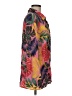 Talula 100% Rayon Tropical Pink Long Sleeve Blouse Size M - photo 4