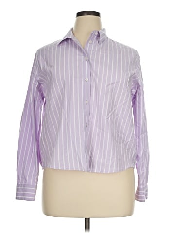 J.Crew Factory Store Long Sleeve Blouse (view 1)